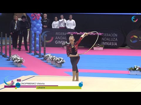 Viktoriia Onopriienko Hoop Final 35,100 🥈 - Grand-Prix Marbella 2024
