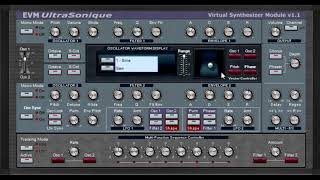Video thumbnail for FREE VST SYNTH ULTRASONIQUE  SOUND DEMO by steve webb