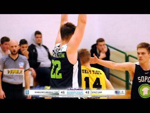 2018 BasketLiga.pl. MarkoweUbrania.com Sopot - Space Jam Sopot | highlights