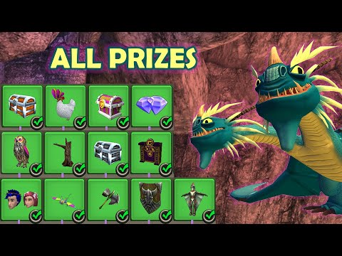 ALL Thawfest Rewards (18 Items + Hybrid Dragon) - School of Dragons