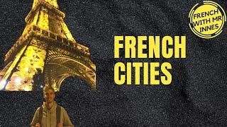 FRENCH CITIES // Learn French Basics Day 22 - for beginners and kids