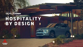 Mitsubishi Outlander 3-Row SUV Leather Seats & LED Interior Lamps