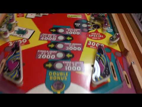 1976 Gottlieb Card Whiz pinball machine repair (Part 1)