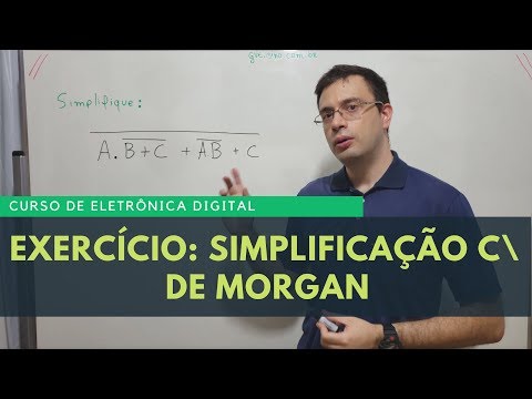 Digital Electronics #66: Simplification Exercise with De Morgan