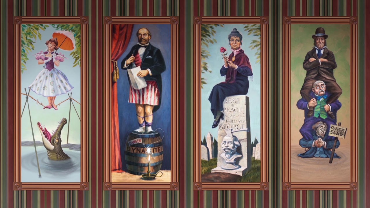 Haunted Mansion Paintings Come Alive...
