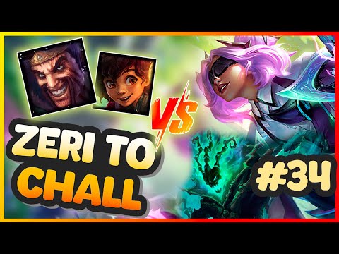 ZERI VS DRAVEN WON IN 6 MIN ! | ZERI GAMEPLAY TO CHALL #34