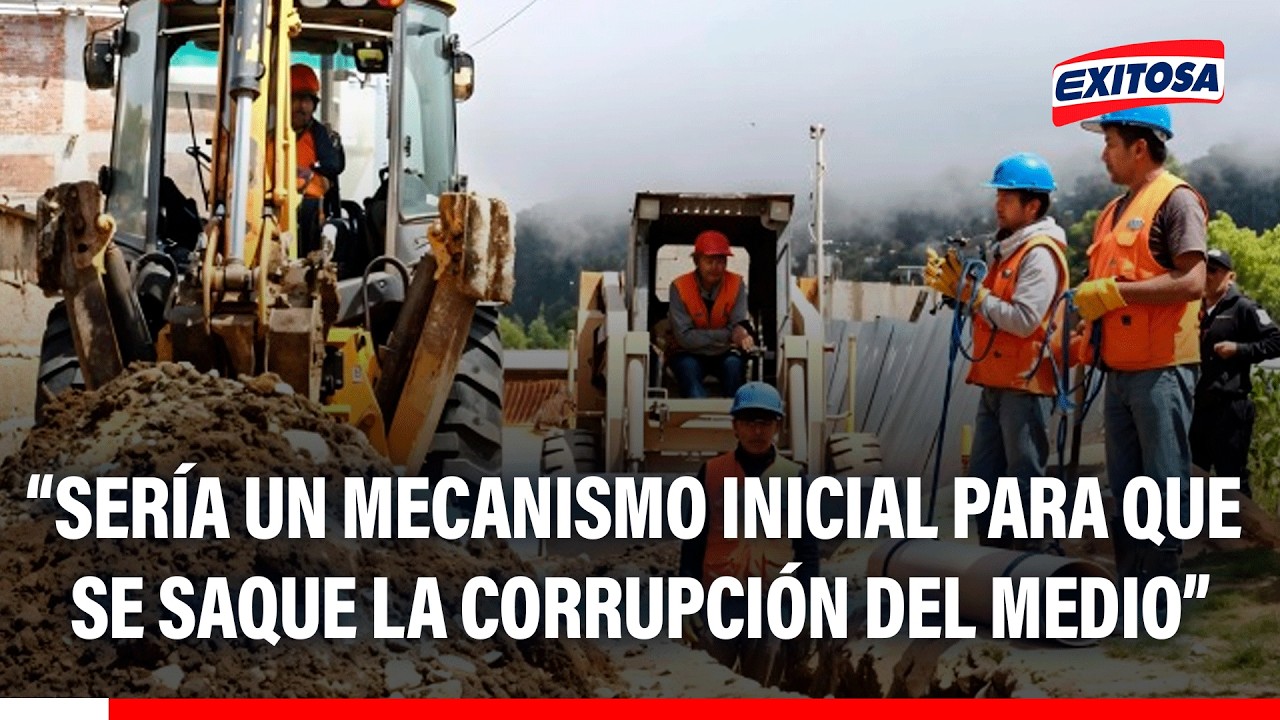 🔴🔵Obras por impuestos acabarían la corrupción en municipios: “El mecanismo es sencillo”