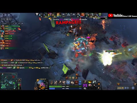 Nine Timbersaw DOUBLE 2x RAMPAGE TUNDRA ESPORTS vs QUEST ESPORTS Dota2 #rampage #nine #dota2 #tundra