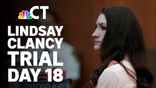 LIVE: Lindsay Clancy Trial Day 18 | Testimony continues