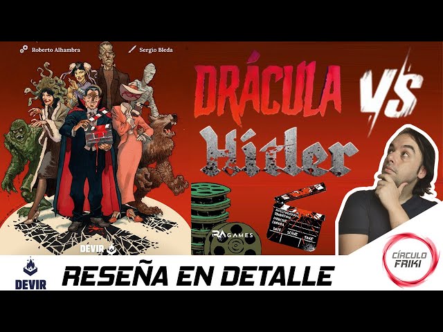 Vídeo relacionado con Devir - Drácula vs. Hitler, Juego de rol, Juego de rol de Vampiros, Juego de rol Adultos, Juego 14 Años (EZIDRAHI)