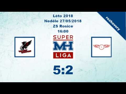 MH Superliga (Léto 2018) Black Hawks vs. Red Wheels 5:2 - rozhovory