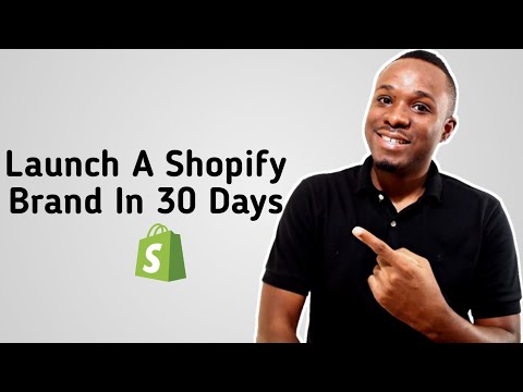 How to Start Your Own Shopify Private Label Brand in Exactly 30 Days (Jumpstart Calendar) Video