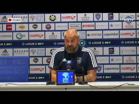 J6 | Bastia 0-0 Le Havre : Conf. d’après-match de M. Chabert