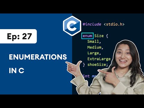 #27: Enumerations(enums) in C |  C Programming for Beginners