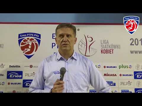Anita Kwiatkowska, Dorota Wilk i Jacek Pasiński po mecz z BKS-em | Enea PTS Piła TV