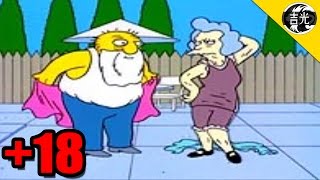 Chistes para adultos en Los Simpsons | Escenas eliminadas