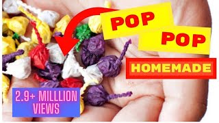 How to make pop pop cracker
