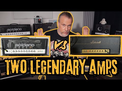 SOLDANO SLO-100 vs Modded MARSHALL 1959HW PLEXI