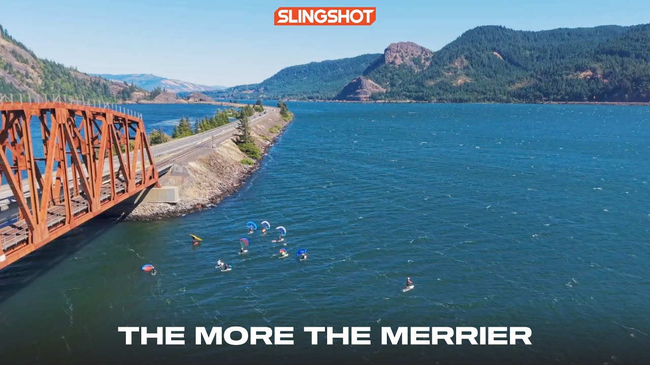 12 person 5 mile downwinder!