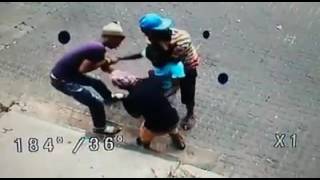 CCTV footage of daylight robbery in Hillbrow