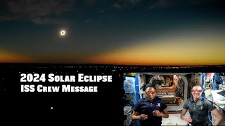 NASA Astronauts Talk about the 2024 Total Solar Eclipse