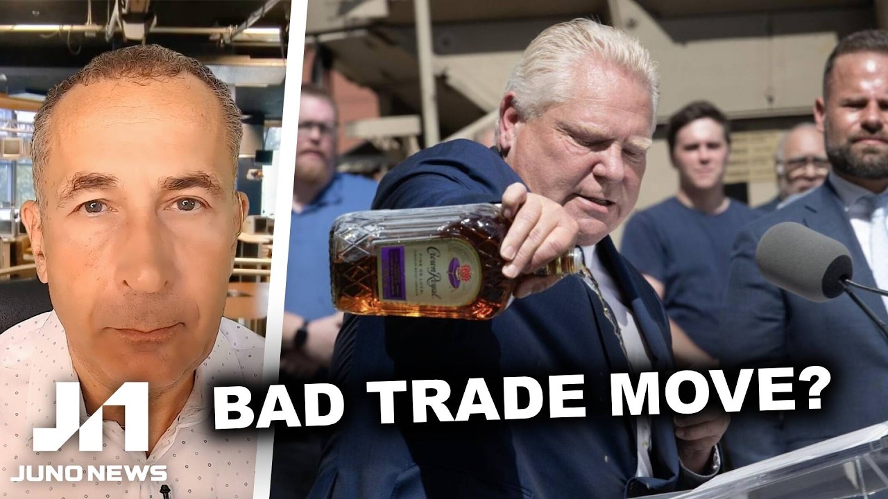 Trade war BACKFIRES?! Canada’s U.S. liquor ban sparks blowback