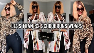 Thrift Try-On Haul | I got all this and more for Less than $2 | Cheap gorgeous school run wears