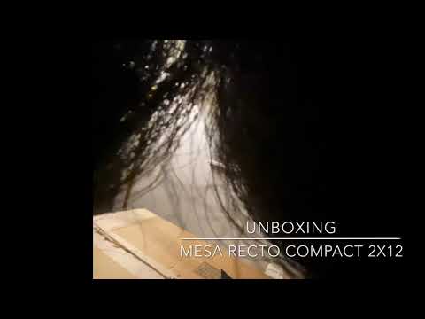 Mesa Recto Compact 2x12 (Unboxing)
