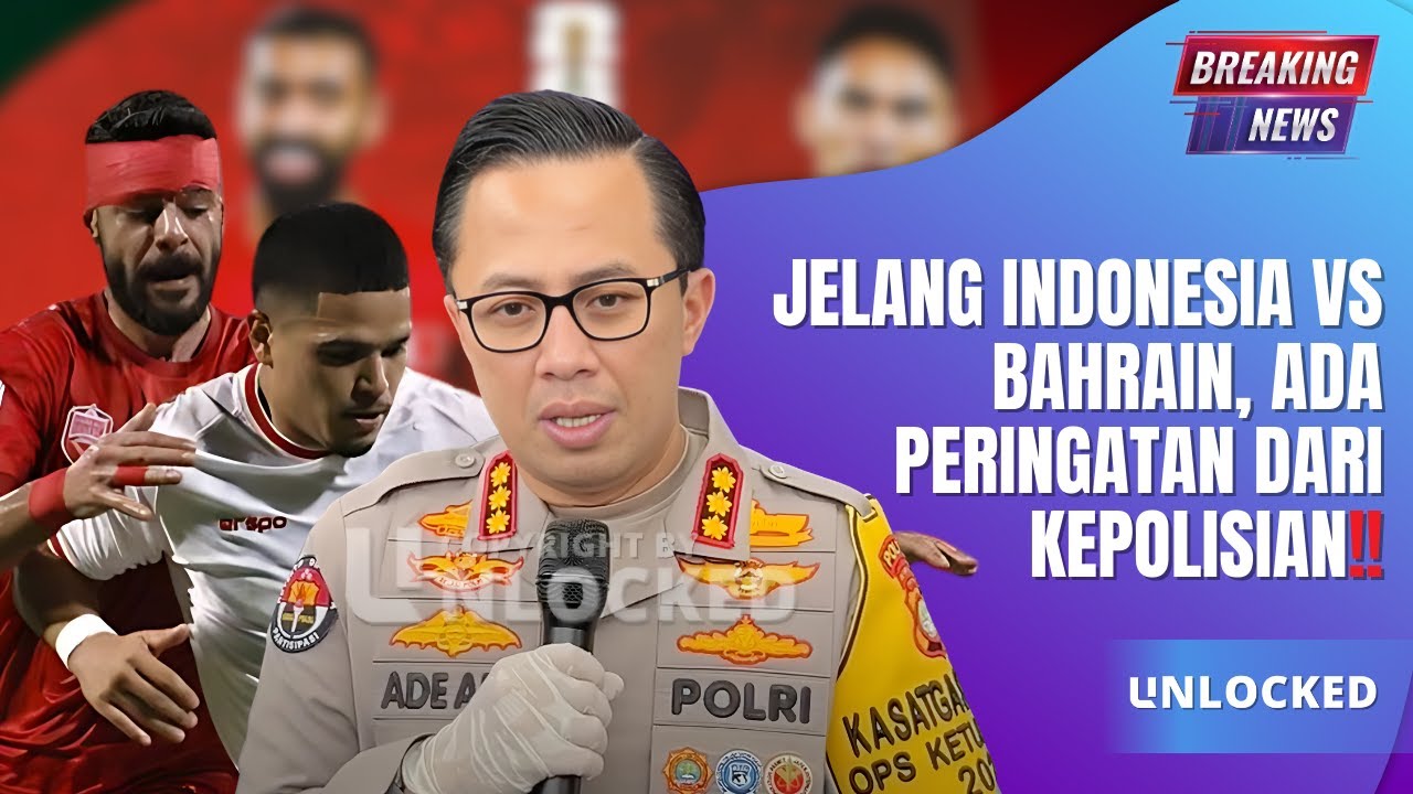 Persiapan Pertandingan Indonesia vs Bahrain: Pengamanan Hingga Rekayasa Lalu Lintas