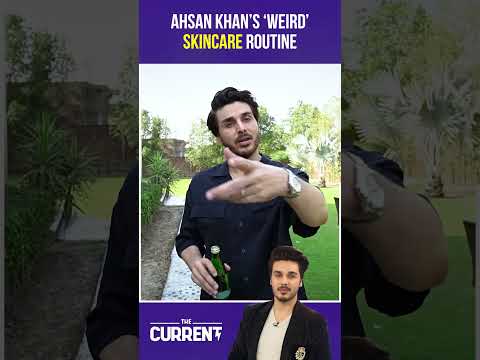 Ahsan Khan spill his ‘weird’ skincare secrets
