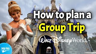 How to Plan a Large Group Trip to Disney World!