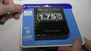 Verbatim Store 'n' Go 1.75TВ (53208) - відео 1