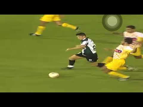 CR7 FIRST CAREER GOAL 2002 