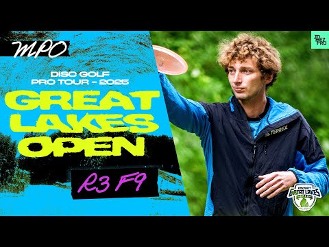 2025 Discraft Great Lakes Open | MPO R3F9 | Heimburg, McBeth, Buhr, Anttila | Jomez Disc Golf