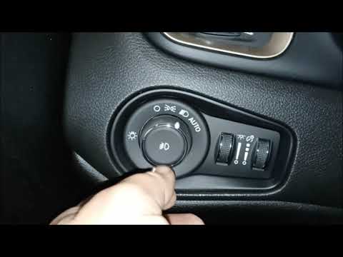 How to Turn on the Fog Lights on a Jeep Renegade