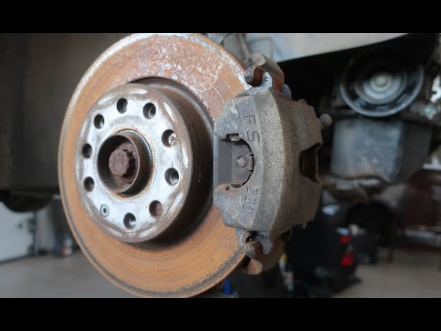 Как Заменить Передние Тормозные Колодки Vw Bora