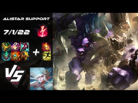 SUPPORT Alistar vs Janna - NA Challenger Patch 25.S2.8
