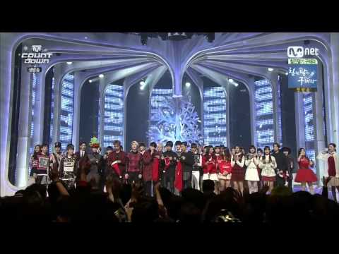 [720p] 141225 Apink - M!Countdown No.1 & Ending