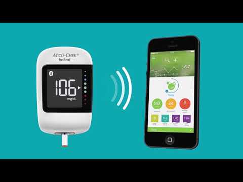 1-50 mmol/l accu chek instant glucometer, for clinic, 14 day...