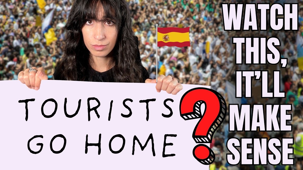 Protests against TOURISM in SPAIN. What’s happening? | Spanish Listening Practice (with subtitles)