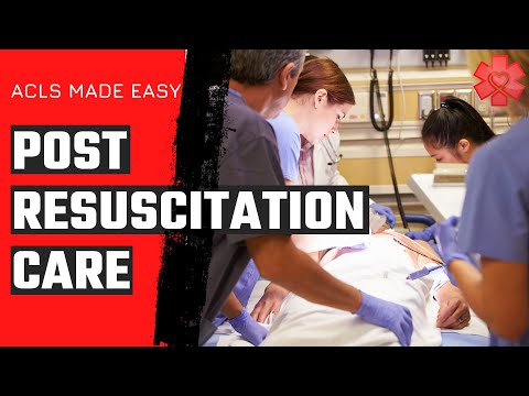 ACLS Adult Post Cardiac Arrest Care Algorithm