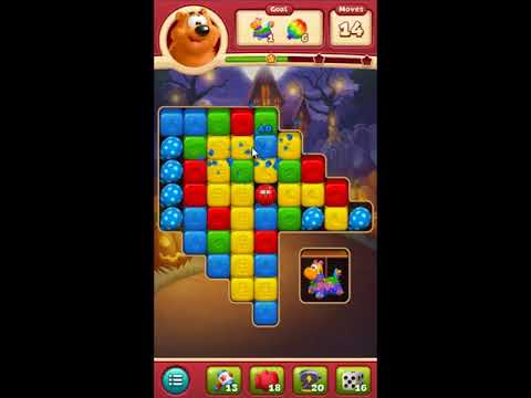 Toon Blast Level 689 - NO BOOSTERS 🐻🐺🐱 | SKILLGAMING ✔️