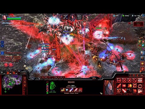 SC2 Super Commander Co-Op Dead of Night ▏ Alarak Custom Mutation Solo GamePlay 🤖💥