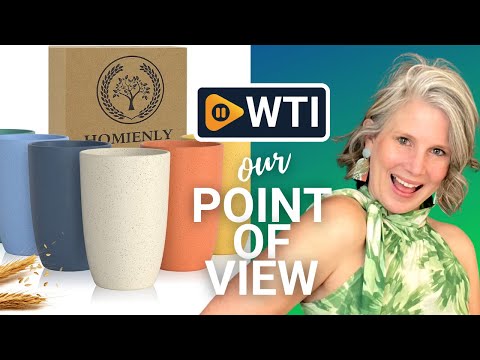 Homienly Wheat Straw Cups - WTI product video review