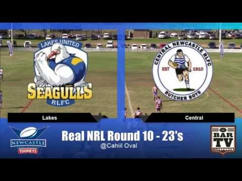 Real NRL Round 10 U23's Highlights - Lakes v Central
