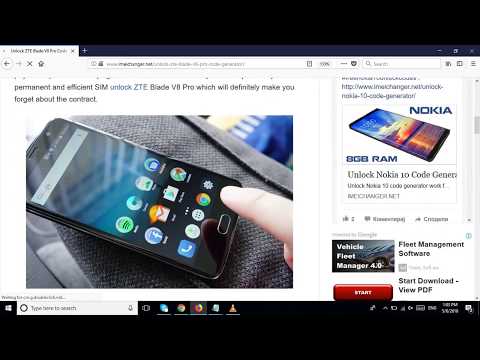 Unlock ZTE Blade V8 Pro Code Generator Software App