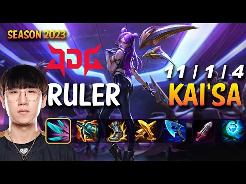 JDG Ruler KAI'SA vs ZERI ADC - Patch 13.17 KR Ranked
