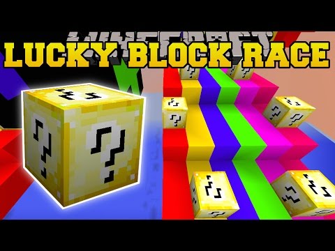 Minecraft: SECRET SPECIAL LUCKY BLOCK RACE - Lucky Block Mod - Modded Mini-Game