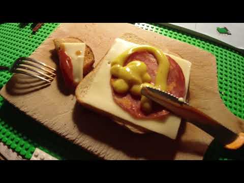 MongoTV_10794 - Min Natmad - Ristet TOASTBRØD Med OST og PØLSE - SØD SENNEP - KETCHUP