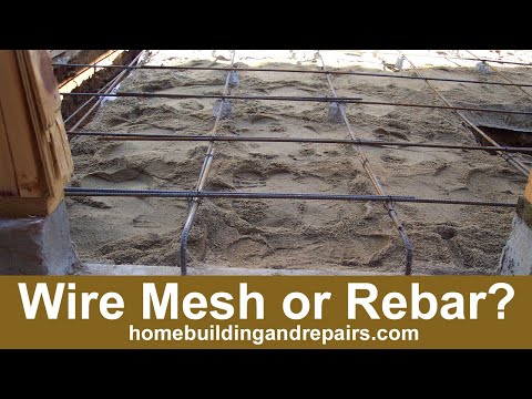 Wire Mesh For Concrete Slabs Usually Won't Work Well If Installed on Bottom